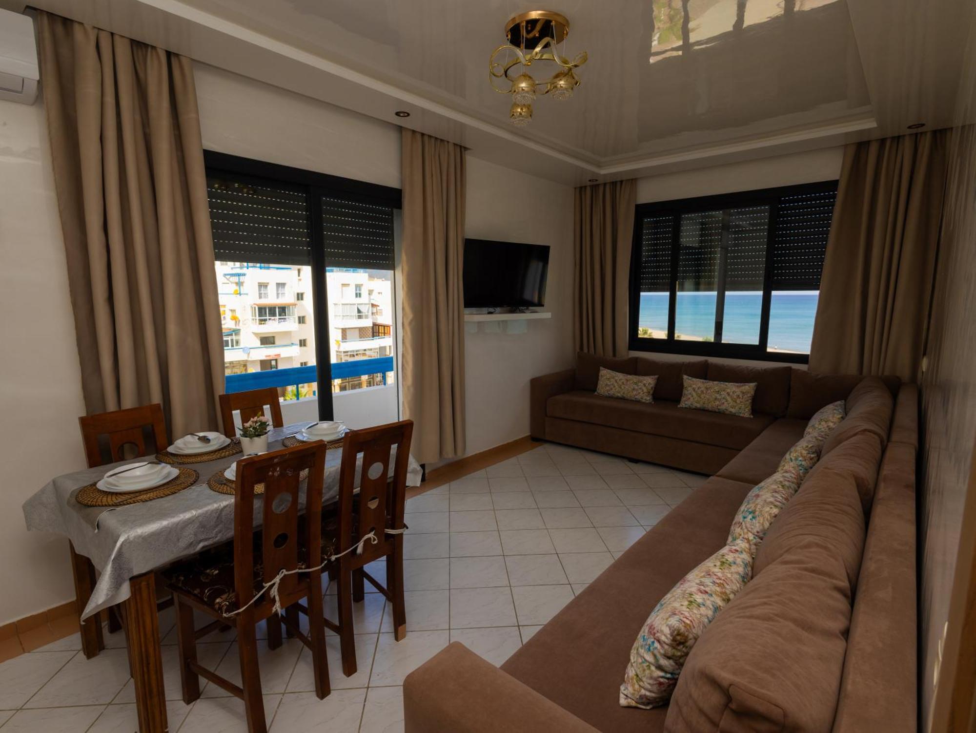 Luxury Vista Mar Apartment Martil Eksteriør bilde